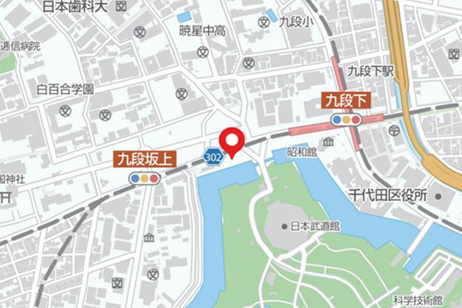日本武道館の場所